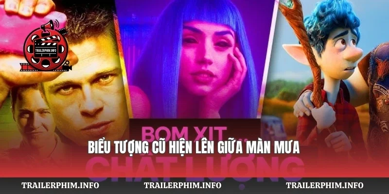 Biểu tượng cũ hiện lên giữa màn mưa