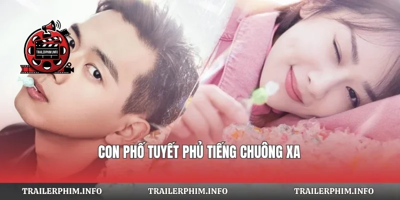Con phố tuyết phủ tiếng chuông xa