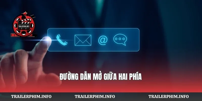 Đường dẫn mở giữa hai phía