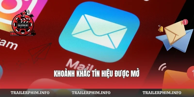 Khoảnh khắc tín hiệu được mở