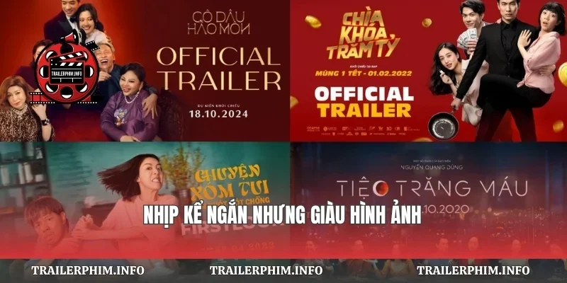 Nhịp kể ngắn nhưng giàu hình ảnh