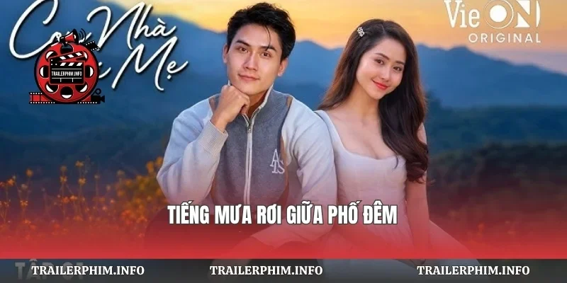 Tiếng mưa rơi giữa phố đêm