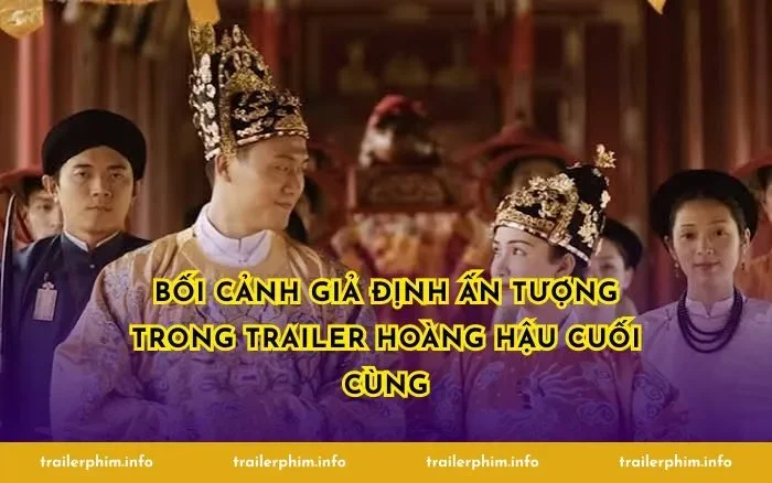 Bối cảnh giả định ấn tượng trong Trailer Hoàng Hậu Cuối Cùng